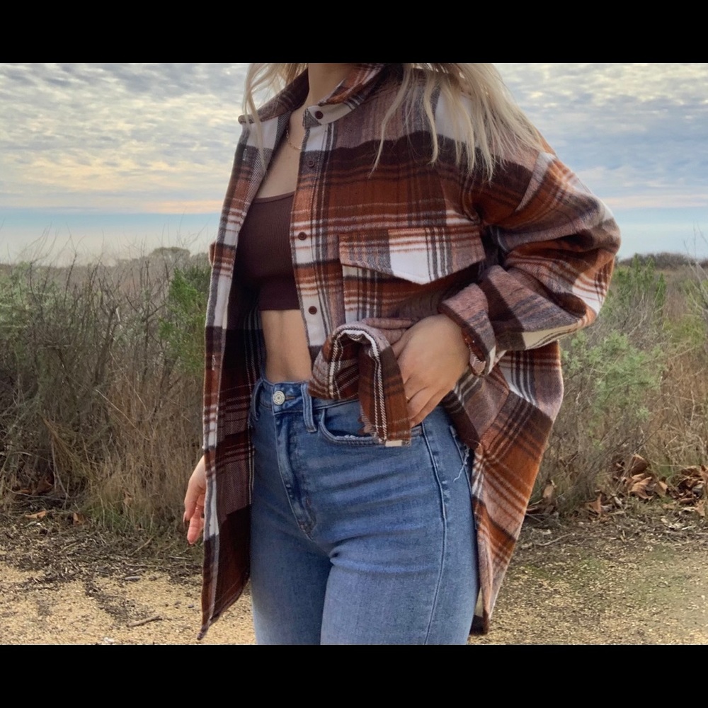 Rust Shacket